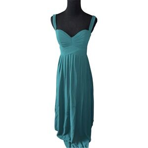 Lulu's Deep Teal Maxi Dress
